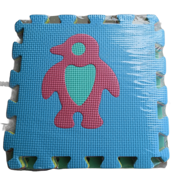 Tapete Foamy Armable 31X31 x .08  Cm Infantil 10 Pza Figuras