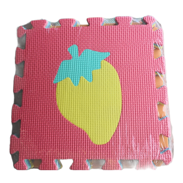 Tapete Foamy Armable 31X31 x .08  Cm Infantil 10 Pza Figuras