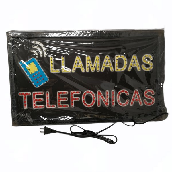 Letrero Para Negocio Luminoso Led 55x33