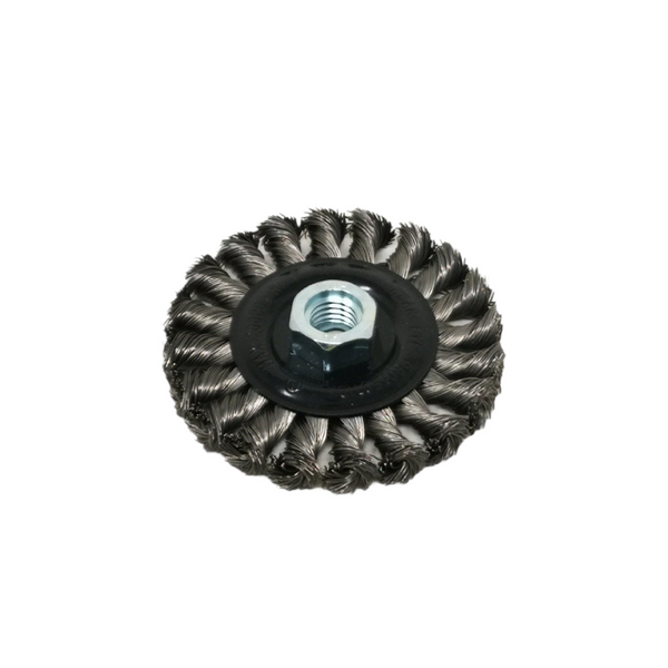 Carda Cepillo Circular  4" X 20 X5/8"-11 X0.50MM para esmerilacero Al carbón