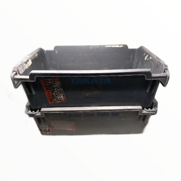 Caja apilable para  Almacenamiento con barra 60x40x21