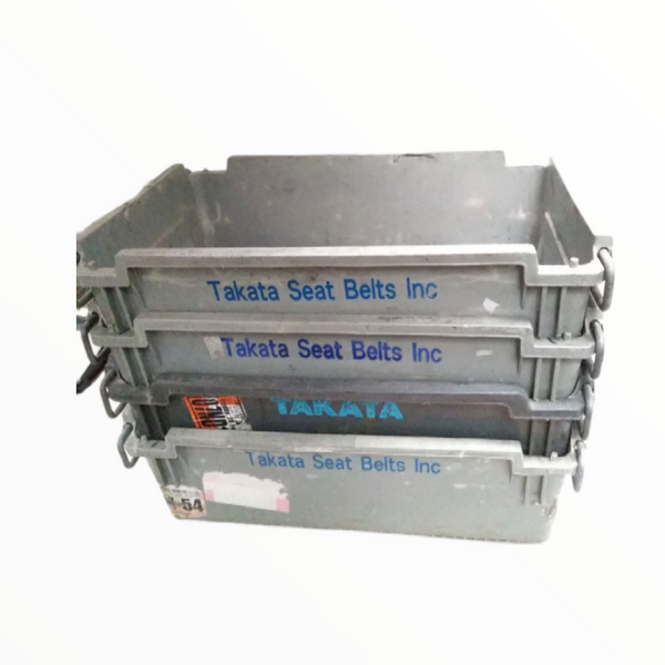 Caja apilable para  Almacenamiento con barra 60x40x21