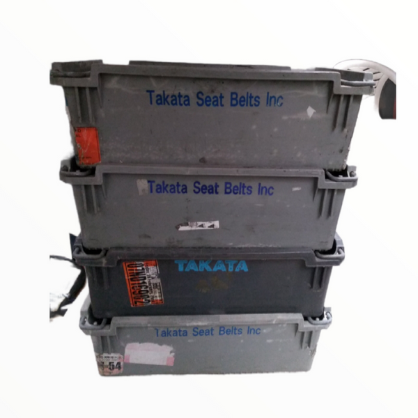 Caja apilable para  Almacenamiento con barra 60x40x21