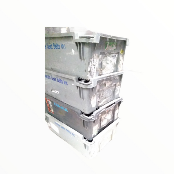 Caja apilable para  Almacenamiento con barra 60x40x21