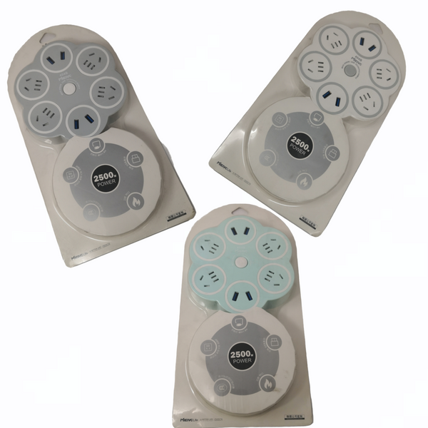 MULTI CONTACTO 4 PUERTOS USB Y ENTRADAS EUROPEAS