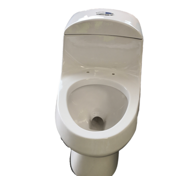 Taza Para Baño One Piece CORONA kit completo con asiento