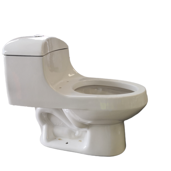 Taza Para Baño One Piece CORONA kit completo con asiento