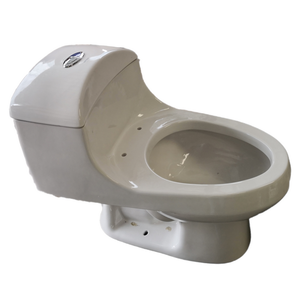 Taza Para Baño One Piece CORONA kit completo con asiento