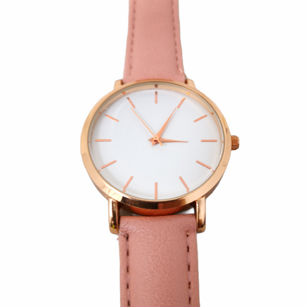 Reloj de pulso dama analógico correa textil colores