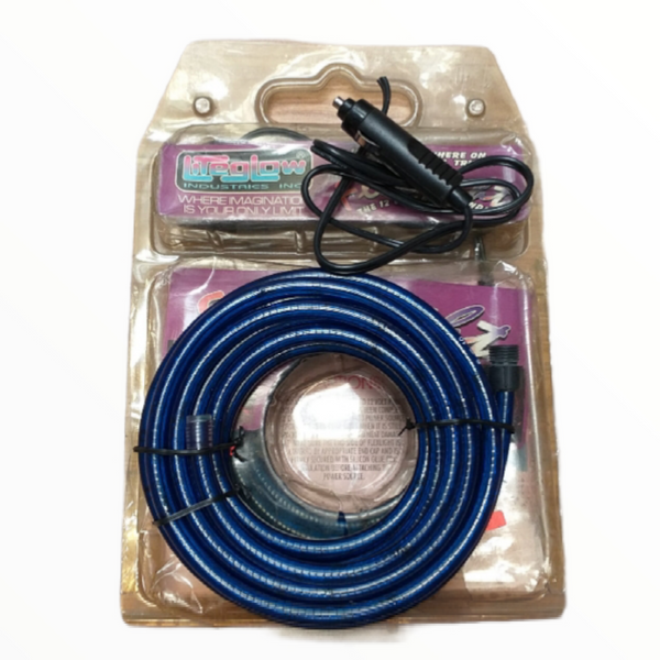 ROLLO TIRA LED PARA INTERIOR DE AUTO AZUL ROJO