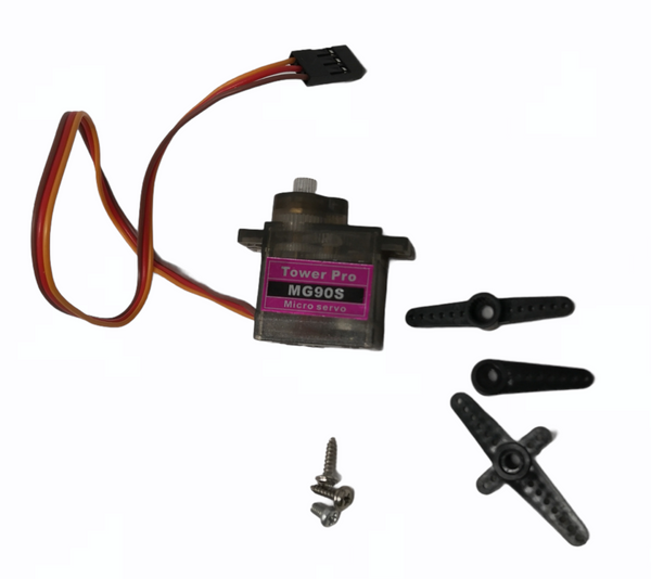 Micro Servomotor Tower Pro Engranes Metálicos Mg90s 2.2kg 10 pz