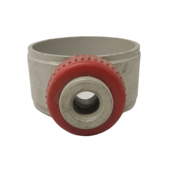 Abrazadera De PVC Con Embrague 10cm x 5altura