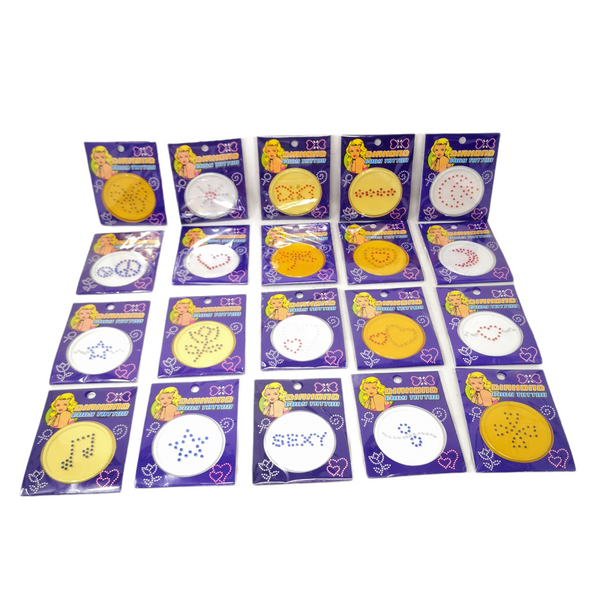 Diamantes Adhesivos Tatuaje Infantil Tatoo Caja 48pack