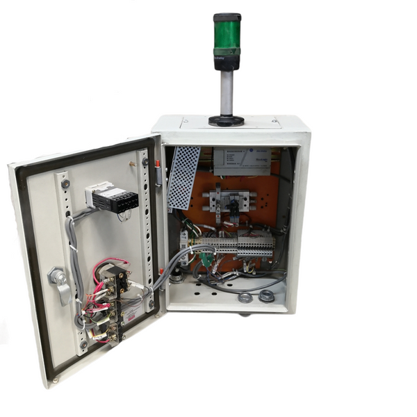 Gabinete torreta PLC allen bradley fuente poder para reuso