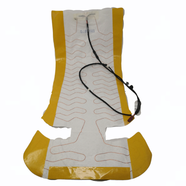 Calentador universal de asiento fibra con aleación térmica