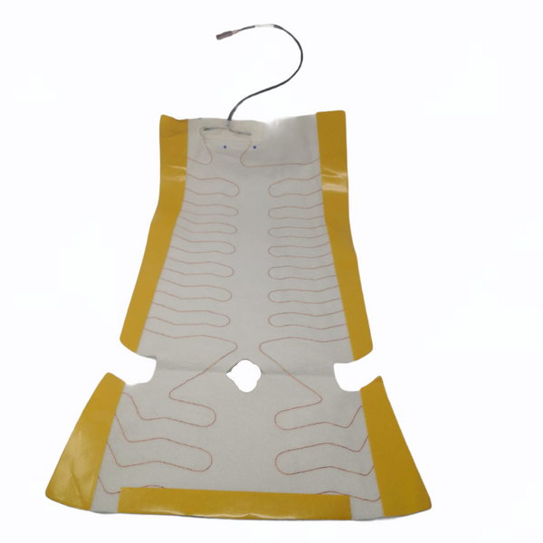 Calentador universal de asiento fibra con aleación térmica