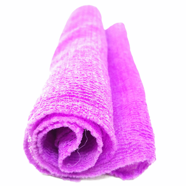 Toallita Exfoliante Ducha Baño 1.5m x 25cm Surtido Pack 3pz