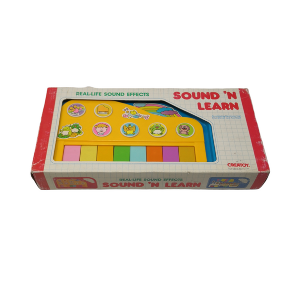 Juguete Musical Sound Learn Piano Teclado Infantil Creatoy