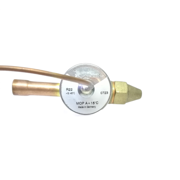 VALVULA TERMOSTATICA DE EXPANSION ¼ ODF +15°C MOP