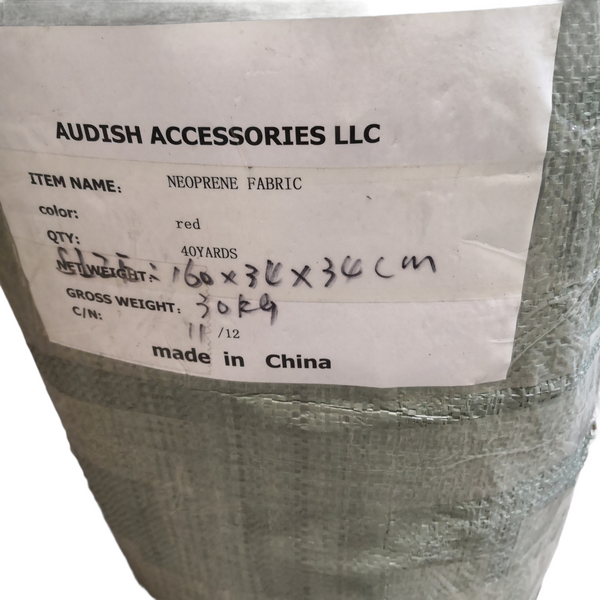 Rollo Tela Neopreno 1.50m x 40 yardas pza única remate