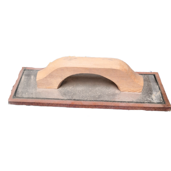 Flota de esponja 24x12 cm áspero construcción Mango madera