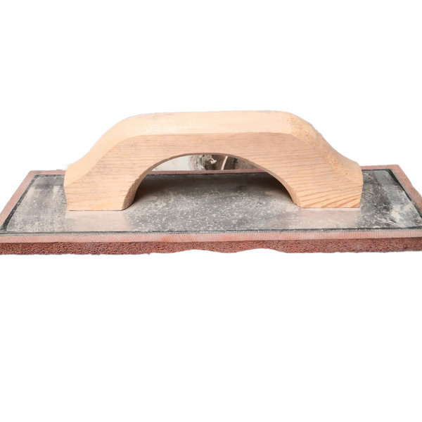 Flota de esponja 24x12 cm áspero construcción Mango madera