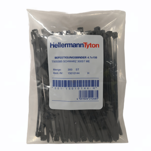 300 piezas cincho plastico 50lb 15cm