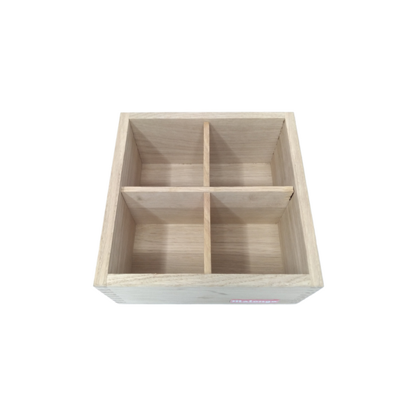 Caja para Café Azucarera 16x16x7.5 cm Francesa PEFC Certificado