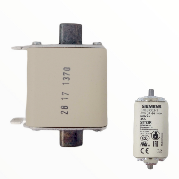 Fusible de inserción siemens 35A 690v