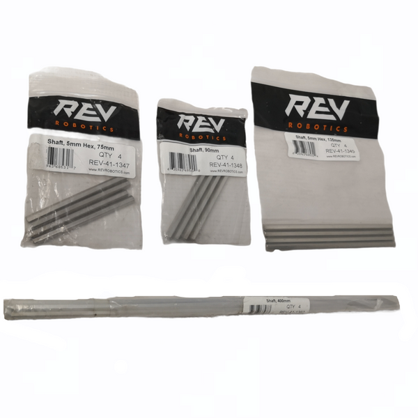 Eje hexagonal Acoplador fijador REV robotics