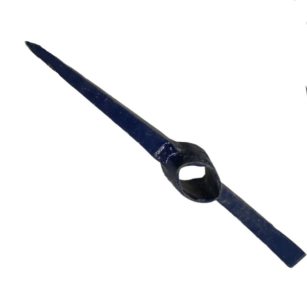 Zapapico sin mango azul usado