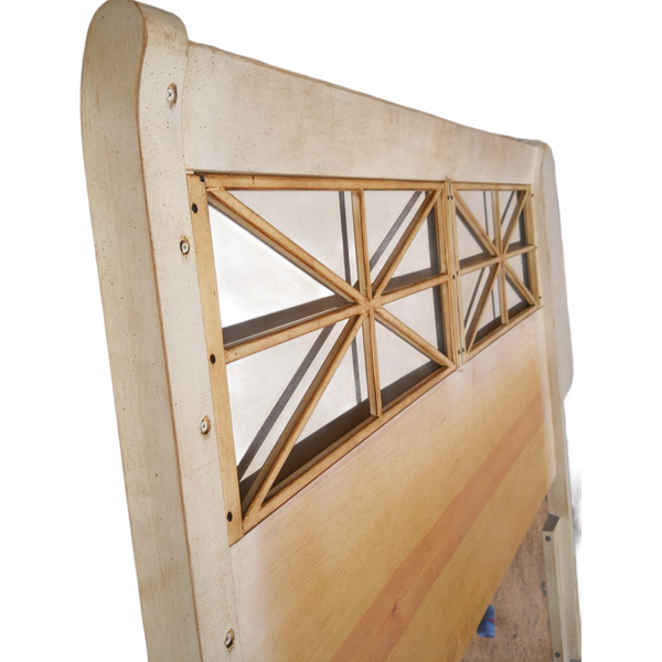 Cabecera De Madera Queen Moderna decoración Usada