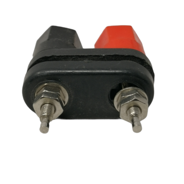 Conector Borne Doble Pos/Neg Conexión estándar Pack 10pz