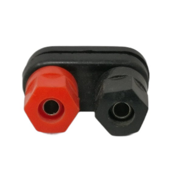 Conector Borne Doble Pos/Neg Conexión estándar Pack 10pz