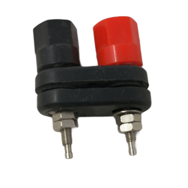 Conector Borne Doble Pos/Neg Conexión estándar Pack 10pz