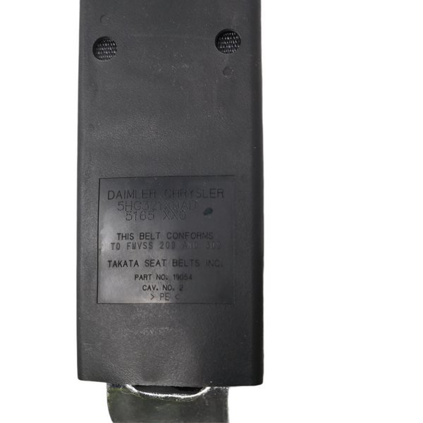 Contra Universal Tela Cinturón Seguridad Automotriz Chrysler