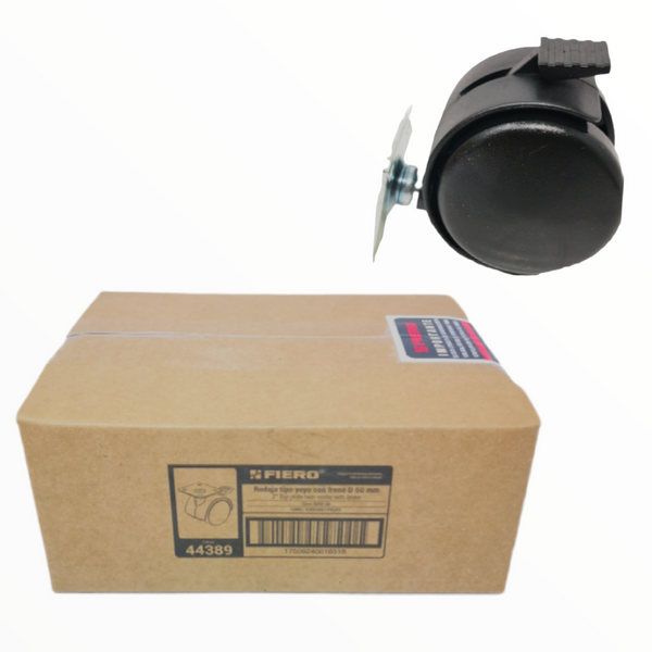 Rodaja Nylon Tipo Yoyo Placa Móvil Freno 50mm 44389 pack 4pz