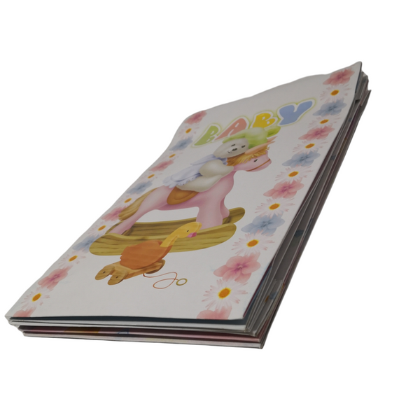 Cajas De Regalo Plegables Infantiles Baby Shower Pack 3pz