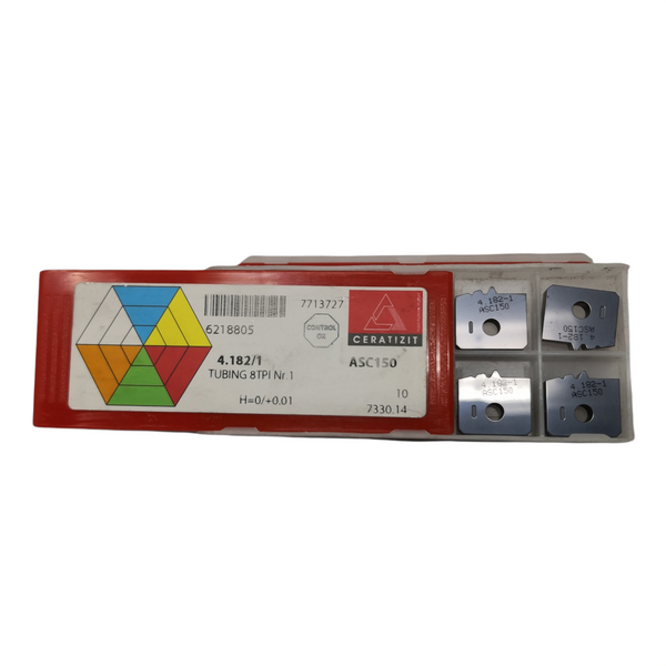 Inserto de carburo Ceratizit LP025 ASC150 pack 10pz