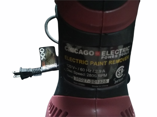 LIJADORA ORBITAL CHICAGO ELECTRIC POWER TOOLS 69917 USADA