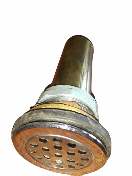 CONTRA REJILLA FREGADERO CESPOL COCINA BRONCE RUGO 38 MM
