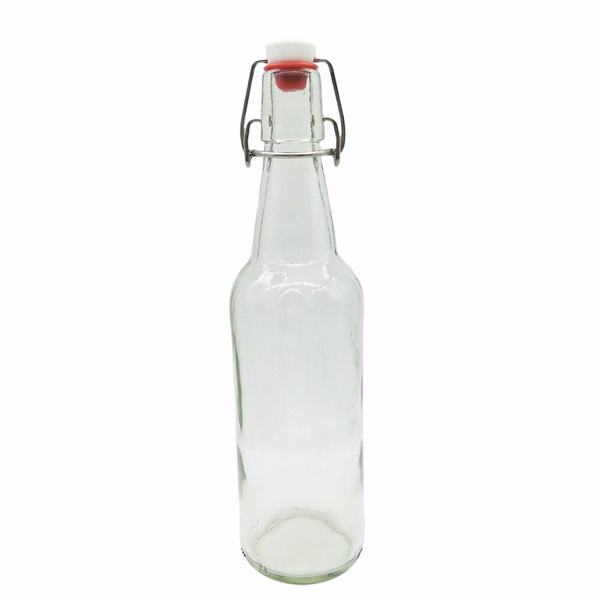 1 Botella De Vidrio + Tapón Mecánico 500ml