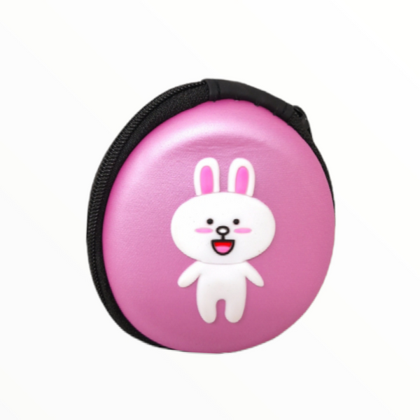 Estuche figuras infantiles y protector de cables cargador audífonos