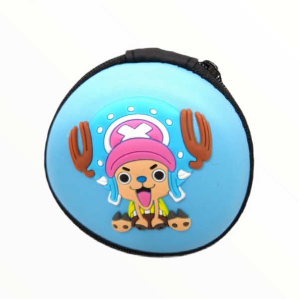 Estuche figuras infantiles y protector de cables cargador audífonos