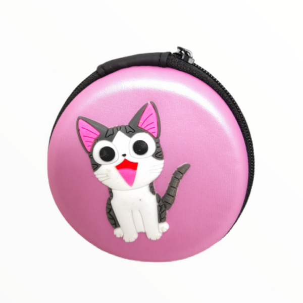 Estuche figuras infantiles y protector de cables cargador audífonos