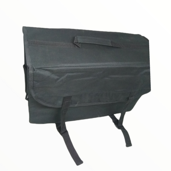 Maletín Hielera Bolsa Negro Con Divisiones 47cm X 29cm X 18cm