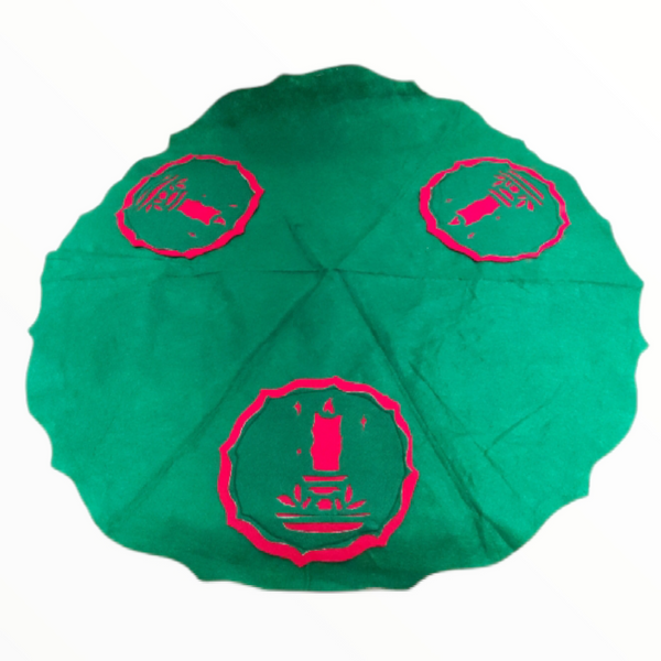 Pie Base Árbol Navideño Tapete Navidad Santa Treasures 86cm