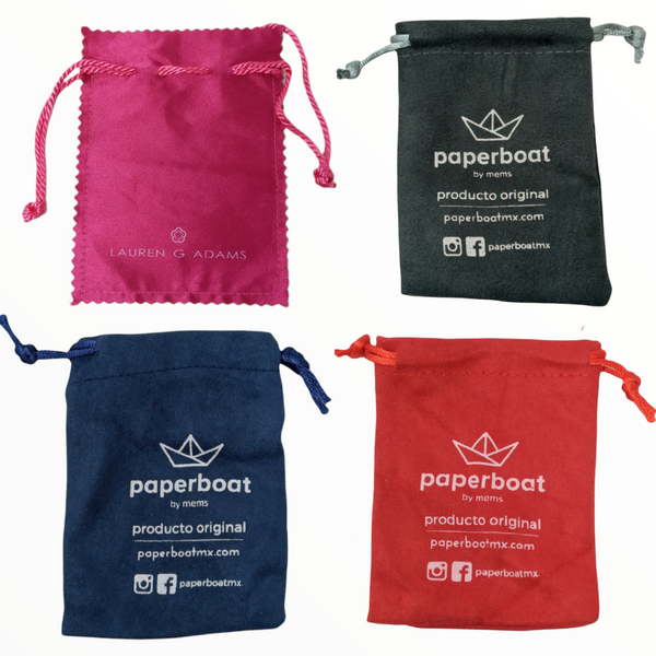 Bolsa Morral De Tela Para Joyeria Colores Diversos 100pzas