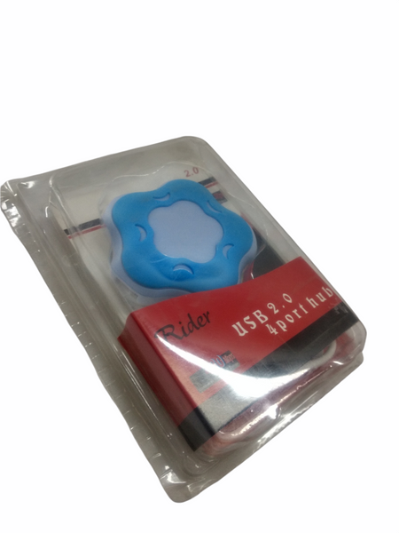 Usb Hub Multiconector Puertos Usb 2.0 Marca Rider Estrella