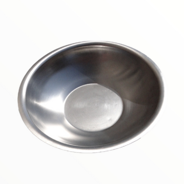 Lavamanos Acero Inoxidable Kuality Redondo 32cms X 8.5cms